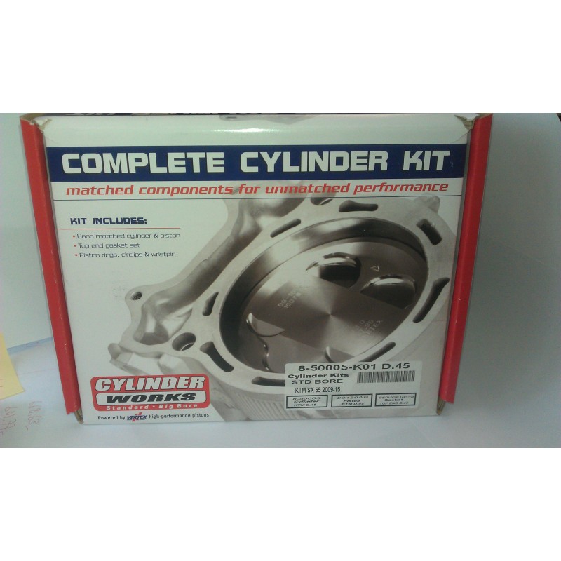 Sylinterisarja SX 65 09-16 Vakio koko