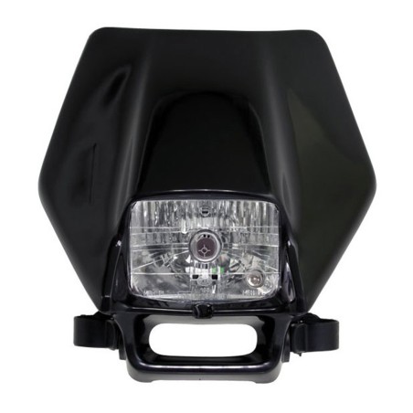 Valomaski enduro tieliikenne hyväksytty 12V 60/50W Halogen