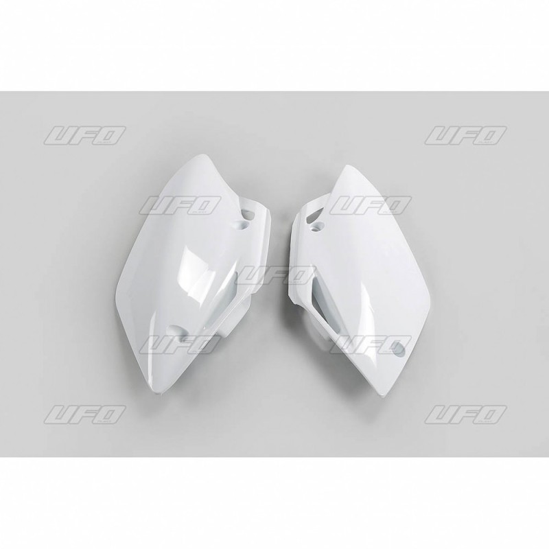 Sivunumero kilvet CRF150R 07-17 Valkoinen