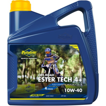 Mootoriöljy 4t.  Ester Tech Off Road 4+ 10w-40