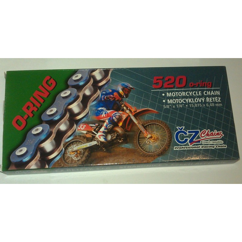 Ketjut 520 ORM-118L. CZ O-Rengasketju