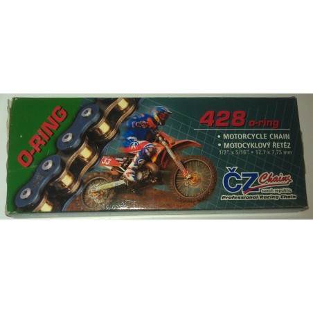Ketjut 428 O-ring-130L. CZ Vahvistettu O-Rengasketju